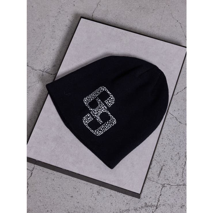 ブラック | GG bijouニットCAP | GYDA