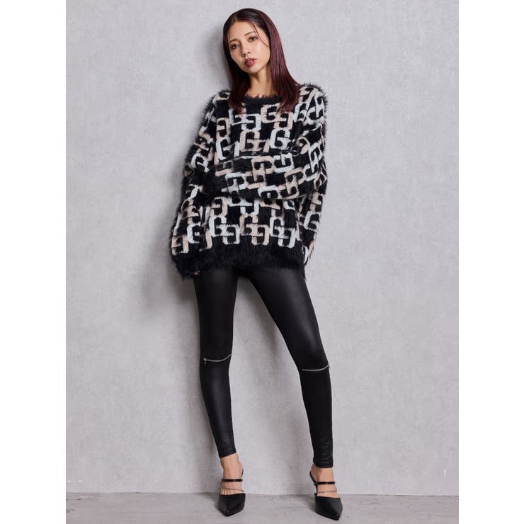 GDビジューMOLDチェーンストラップポインテッドミュール | GYDA | 詳細画像13 