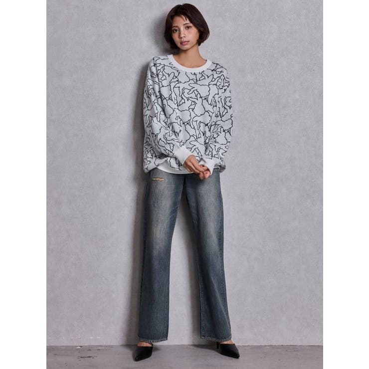 GDビジューMOLDチェーンストラップポインテッドミュール | GYDA | 詳細画像40 