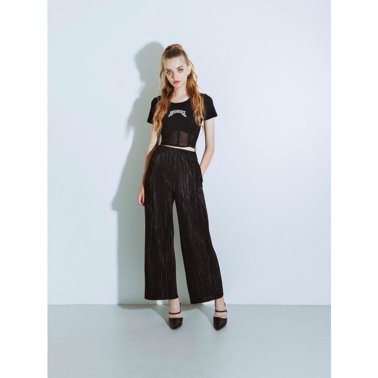 GDビジューMOLDチェーンストラップポインテッドミュール | GYDA | 詳細画像50 