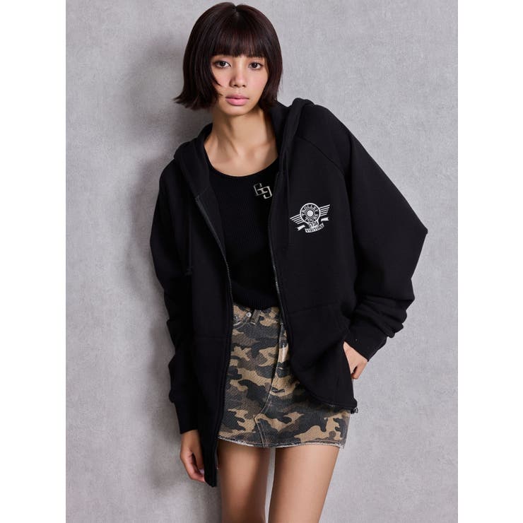 Vintageデニムスカートライクショートパンツ | GYDA | 詳細画像11 