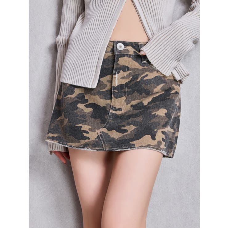 Vintageデニムスカートライクショートパンツ | GYDA | 詳細画像2 