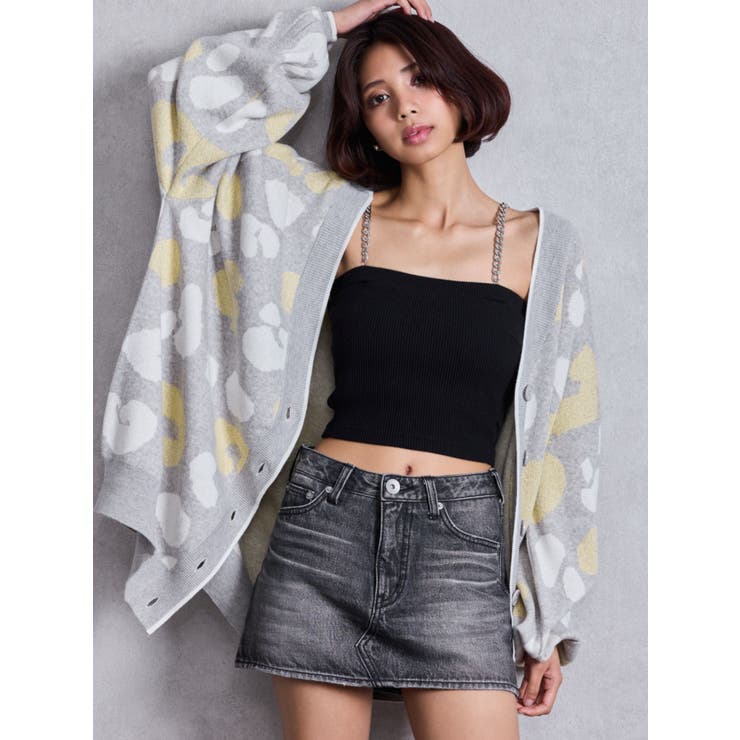 Vintageデニムスカートライクショートパンツ | GYDA | 詳細画像31 