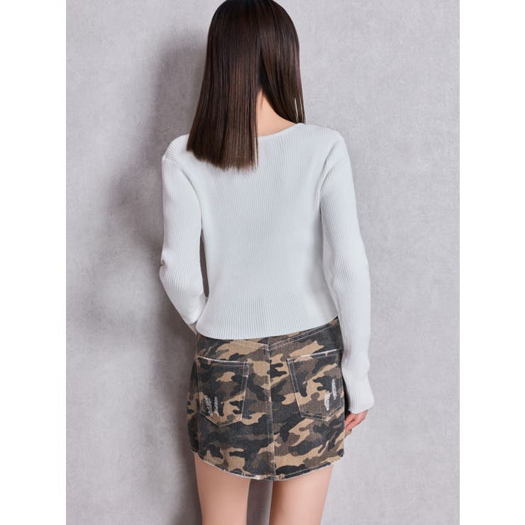 Vintageデニムスカートライクショートパンツ | GYDA | 詳細画像41 