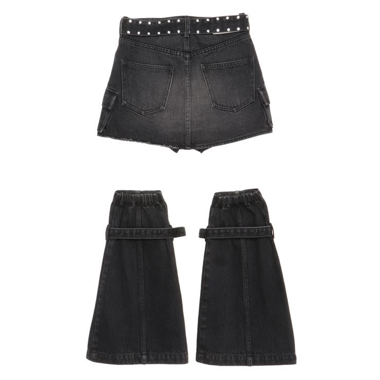 【TINY】レッグウォーマー付きミニスカートライクショートパンツ | GYDA | 詳細画像25 