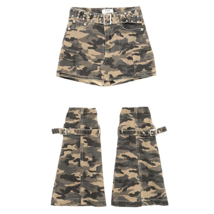 【TINY】レッグウォーマー付きミニスカートライクショートパンツ | GYDA | 詳細画像31 