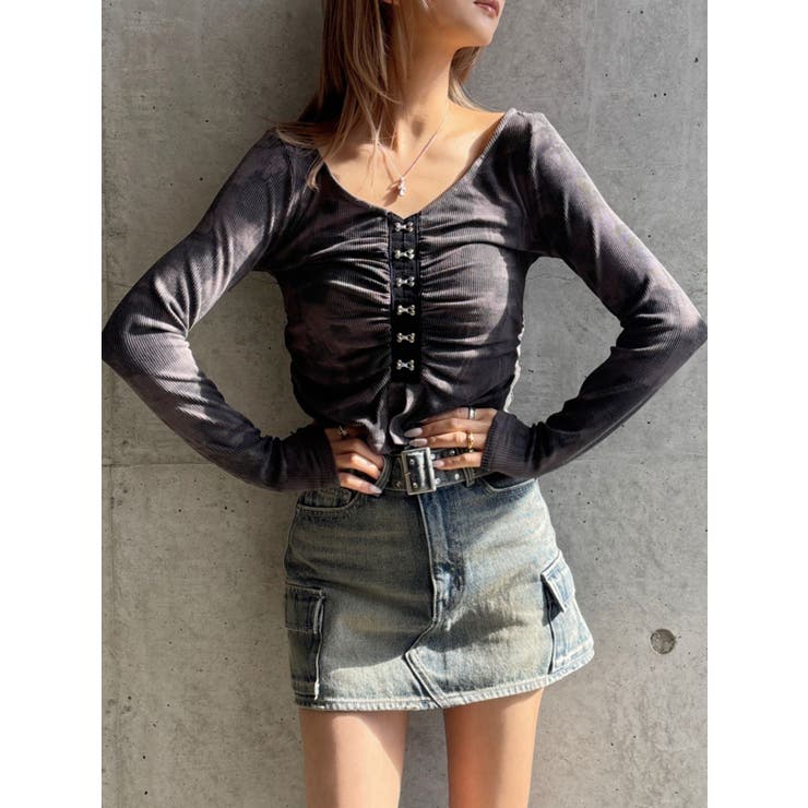 【TINY】レッグウォーマー付きミニスカートライクショートパンツ | GYDA | 詳細画像4 