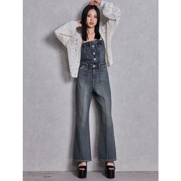 2WAYメッシュブリーチニットトップス | GYDA | 詳細画像28 