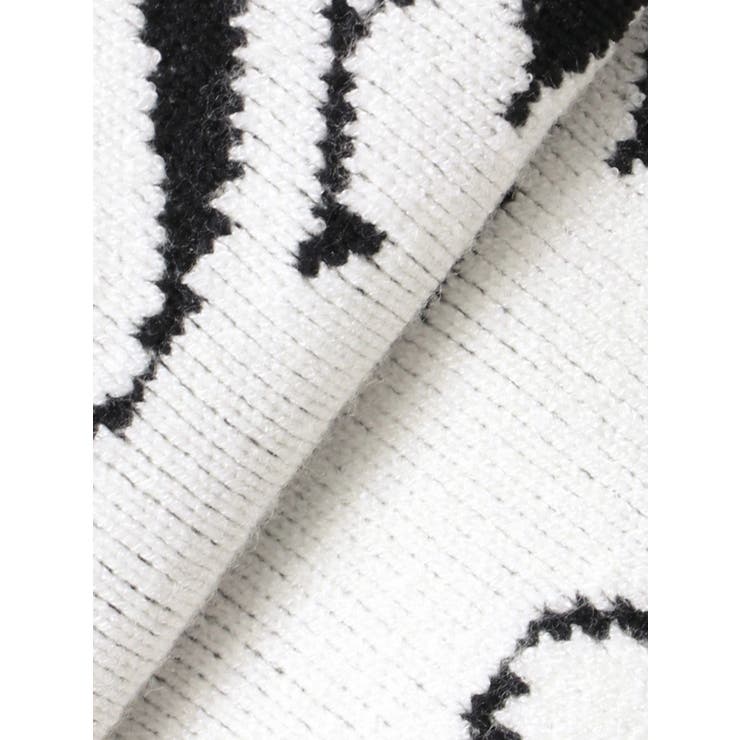 GYDA SLANT PATTERNニットトップス | GYDA | 詳細画像21 