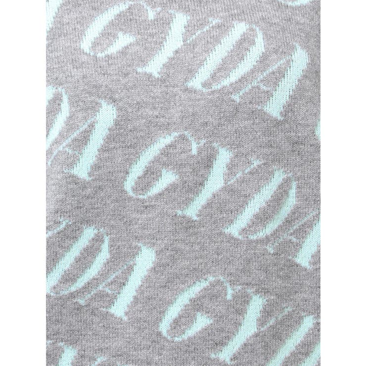 GYDA SLANT PATTERNニットトップス | GYDA | 詳細画像23 