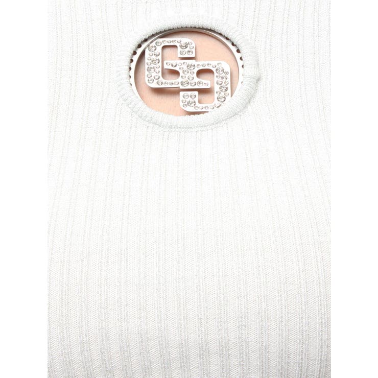 GG bijou MOLDラメニットトップス | GYDA | 詳細画像34 