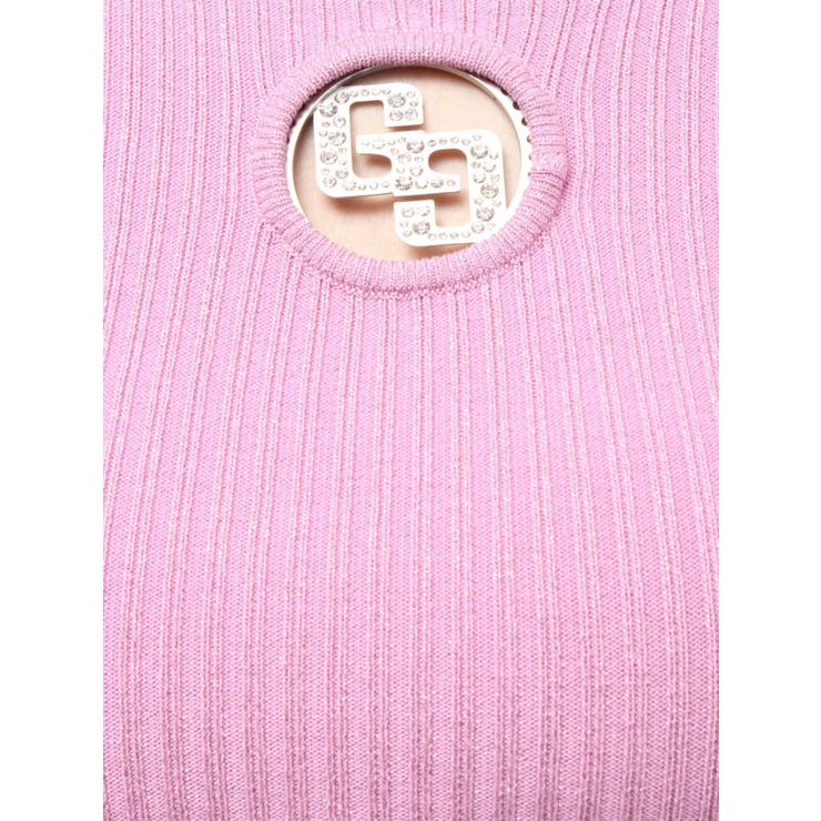 GG bijou MOLDラメニットトップス | GYDA | 詳細画像35 