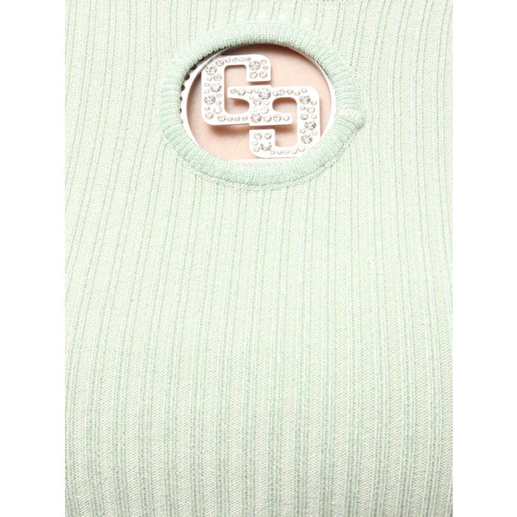 GG bijou MOLDラメニットトップス | GYDA | 詳細画像37 