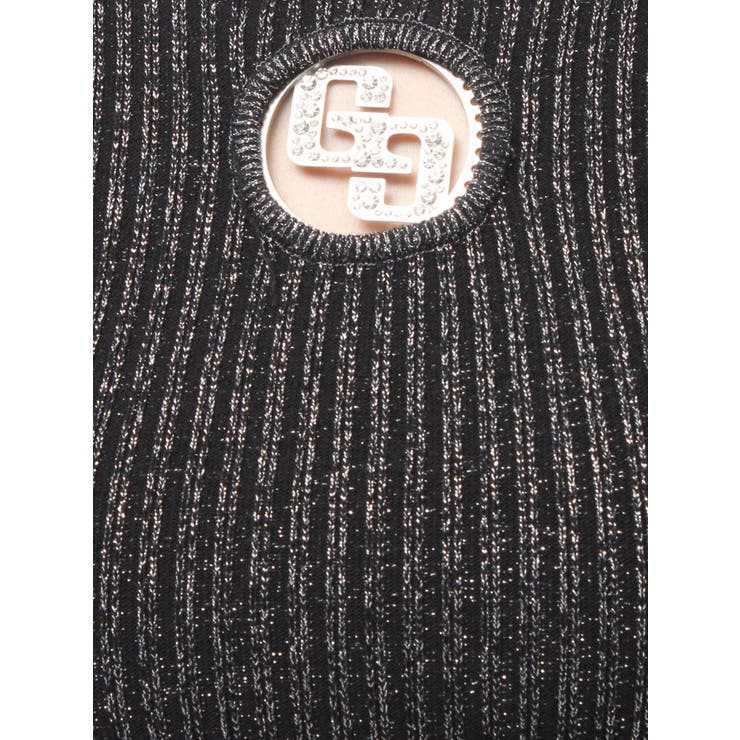 GG bijou MOLDラメニットトップス | GYDA | 詳細画像38 