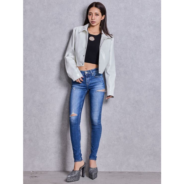 GG bijou MOLDニットトップス | GYDA | 詳細画像15 