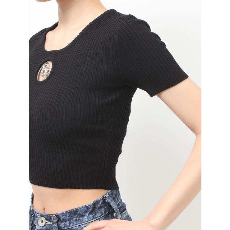 GG bijou MOLDニットトップス | GYDA | 詳細画像22 