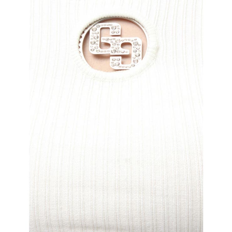 GG bijou MOLDニットトップス | GYDA | 詳細画像26 