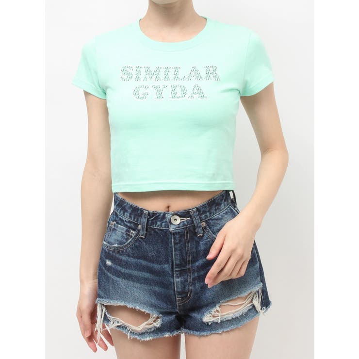 ミントグリーン | SIMILAR GYDAショートTシャツ | GYDA