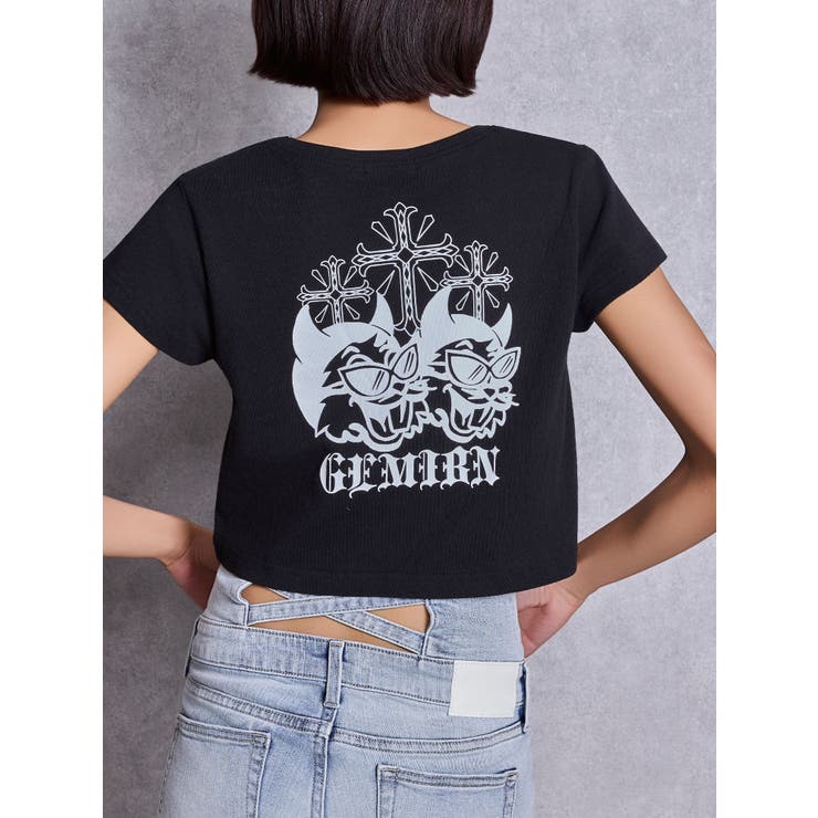 ブラック | GEMIBUNNYショートTシャツ | GYDA