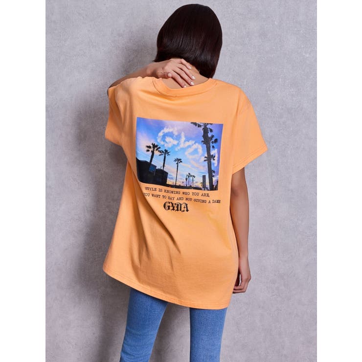LA GYDA CLOUD PHOTO BIG Tシャツ | GYDA | 詳細画像15 