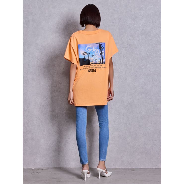 LA GYDA CLOUD PHOTO BIG Tシャツ | GYDA | 詳細画像17 