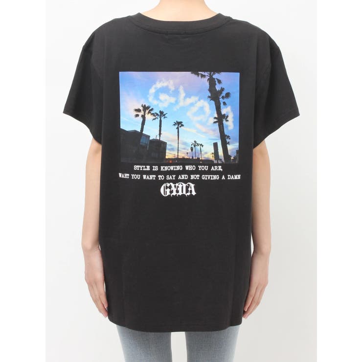 LA GYDA CLOUD PHOTO BIG Tシャツ | GYDA | 詳細画像20 