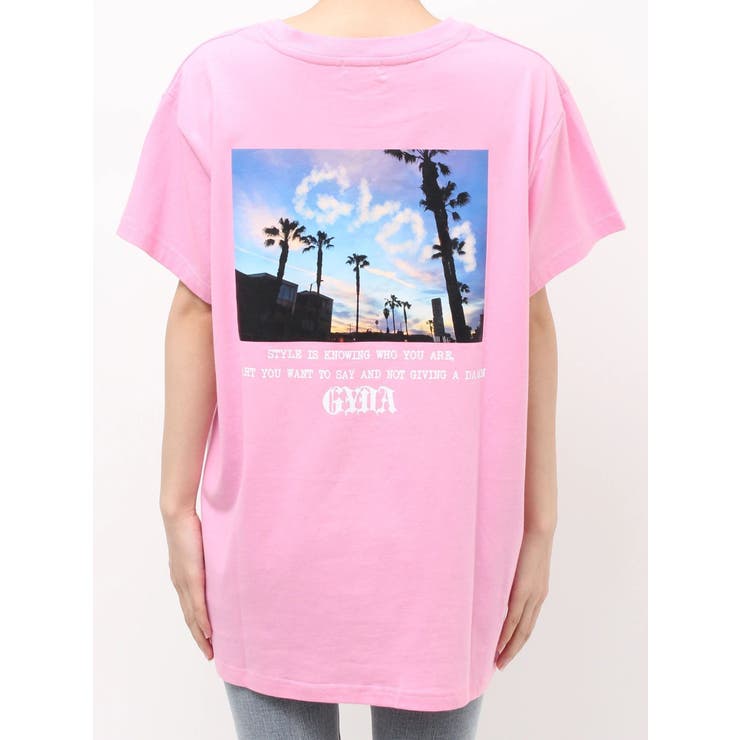 LA GYDA CLOUD PHOTO BIG Tシャツ | GYDA | 詳細画像26 