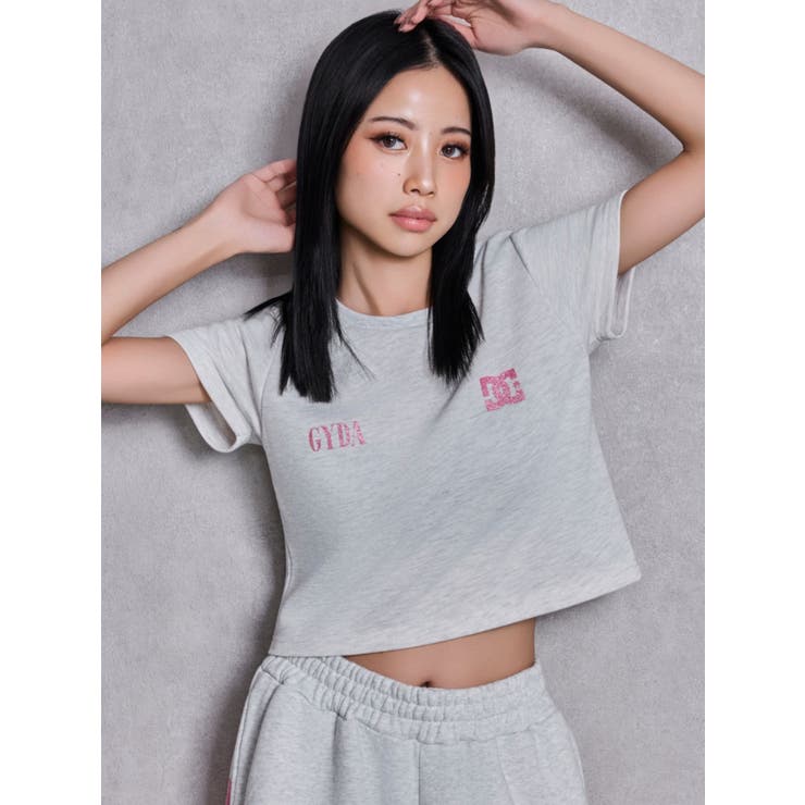 GYDA×DC SPARKLE LOGOショートTシャツ | GYDA | 詳細画像3 