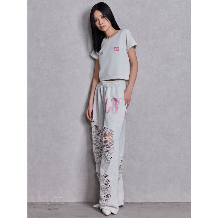 GYDA×DC SPARKLE LOGOショートTシャツ | GYDA | 詳細画像5 