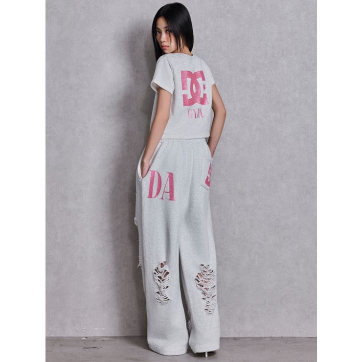 GYDA×DC SPARKLE LOGOショートTシャツ | GYDA | 詳細画像6 