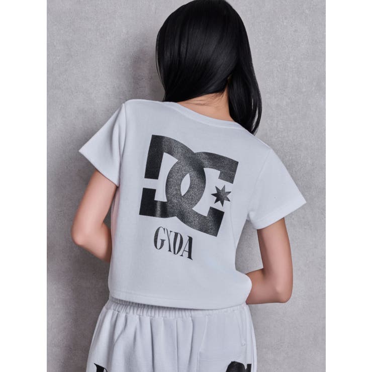 GYDA×DC SPARKLE LOGOショートTシャツ | GYDA | 詳細画像8 