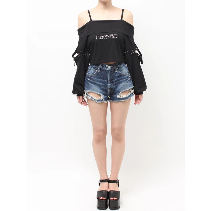 GEMYNTARオフショルトップス | GYDA | 詳細画像19 