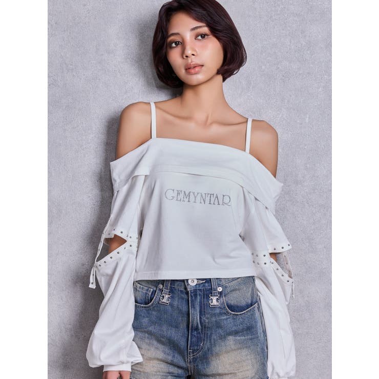 GEMYNTARオフショルトップス | GYDA | 詳細画像2 