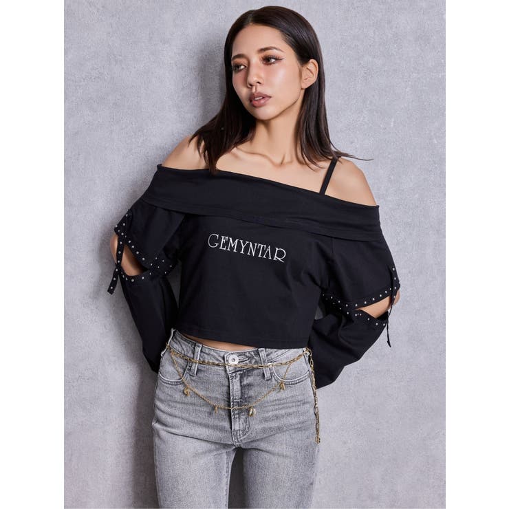 GEMYNTARオフショルトップス | GYDA | 詳細画像7 