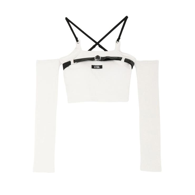 GYDAフロントクロスラメテレコTOPS | GYDA | 詳細画像33 