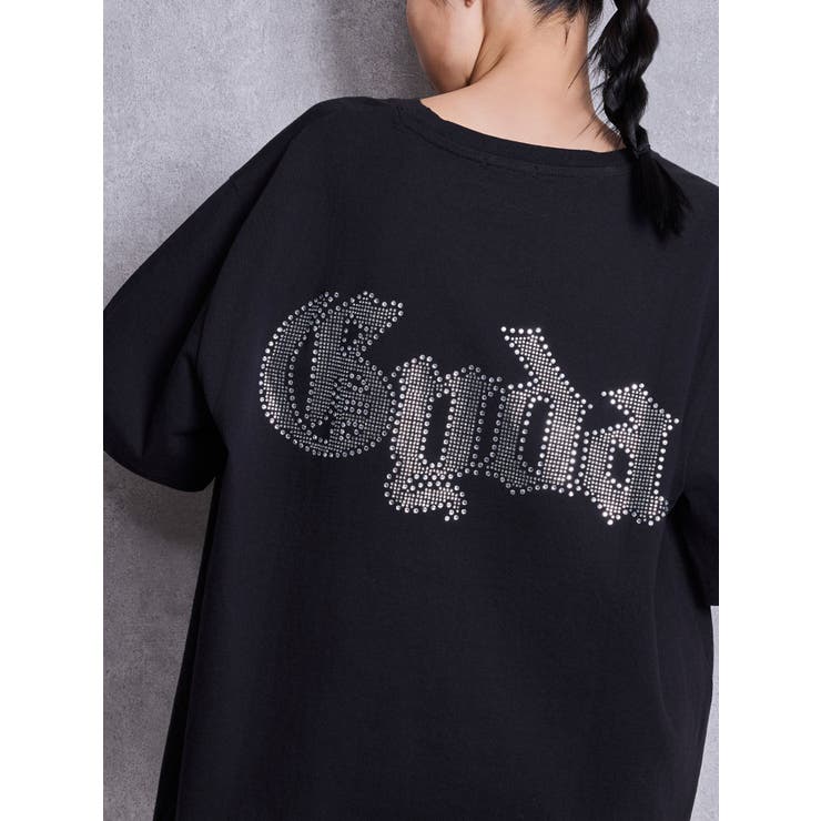 ブラック | GD BACK GYDA BIG Tシャツ | GYDA