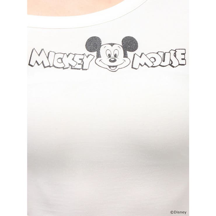 GYDA/Disney/ラメプリントワンショルダーTシャツ | GYDA | 詳細画像25 