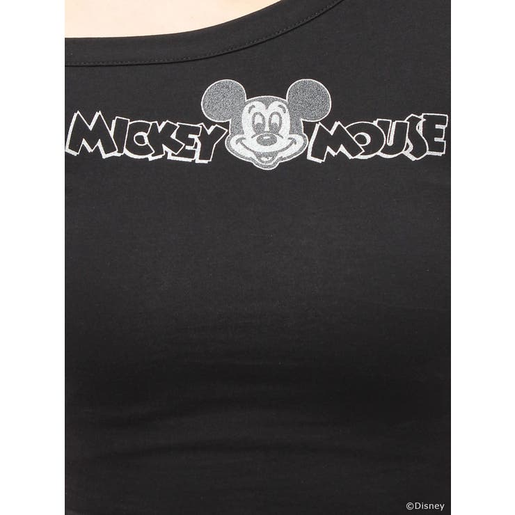 GYDA/Disney/ラメプリントワンショルダーTシャツ | GYDA | 詳細画像27 