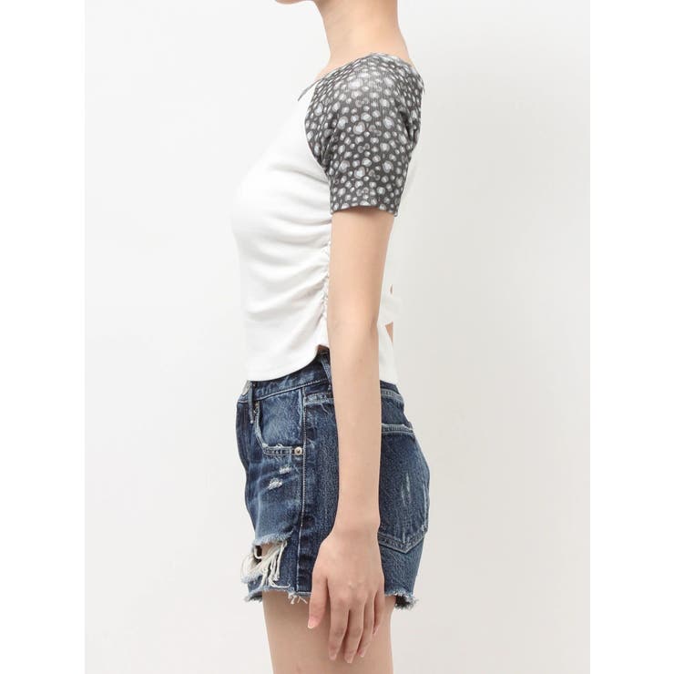 GYDA×ハローキティ レオパードラグランTシャツ | GYDA | 詳細画像20 