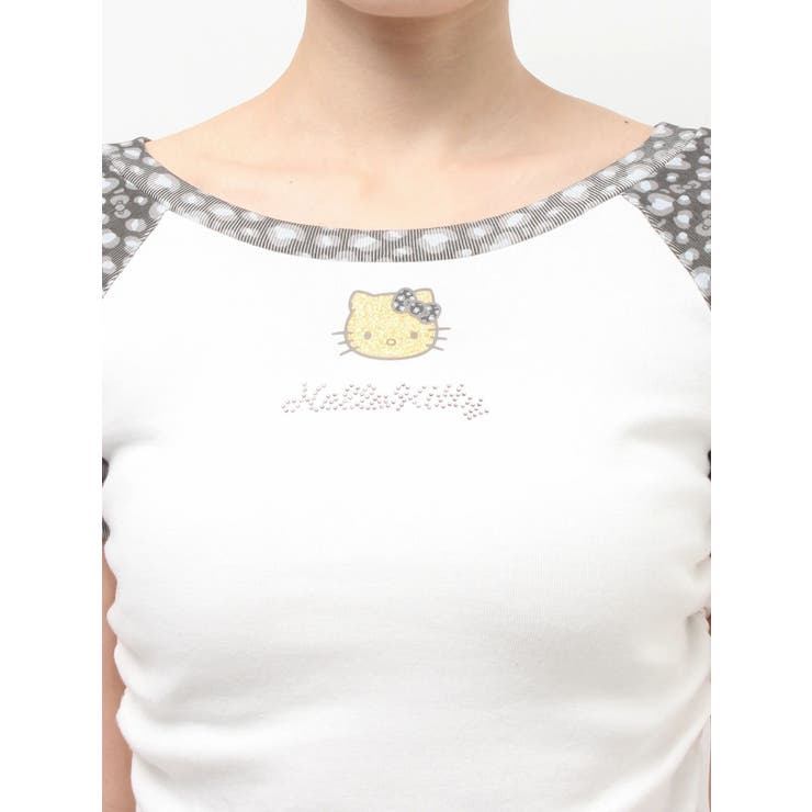 GYDA×ハローキティ レオパードラグランTシャツ | GYDA | 詳細画像22 