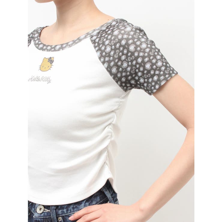 GYDA×ハローキティ レオパードラグランTシャツ | GYDA | 詳細画像23 