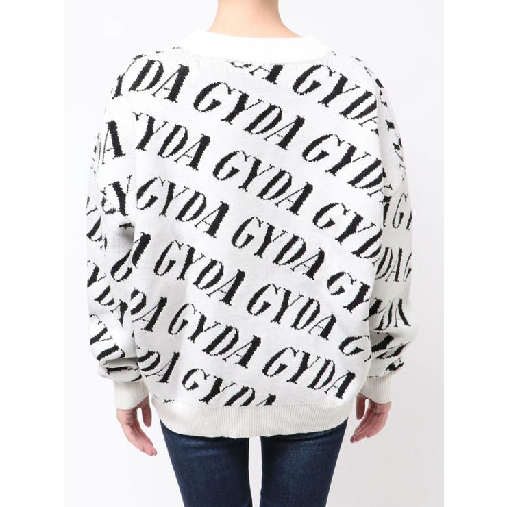 GYDA SLANT PATTERNニットカーディガン | GYDA | 詳細画像19 