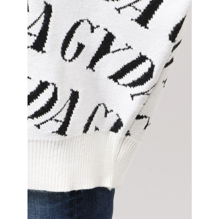 GYDA SLANT PATTERNニットカーディガン | GYDA | 詳細画像22 