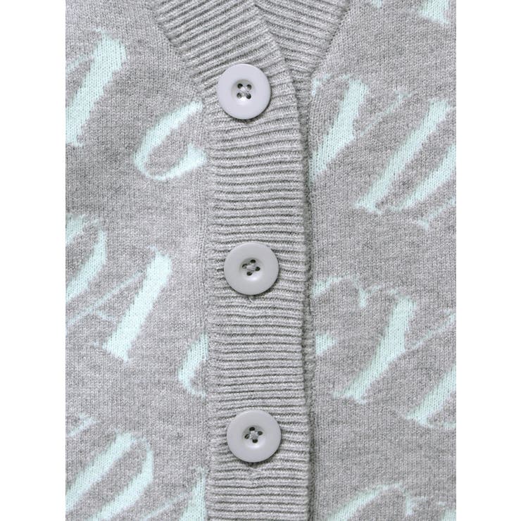 GYDA SLANT PATTERNニットカーディガン | GYDA | 詳細画像25 