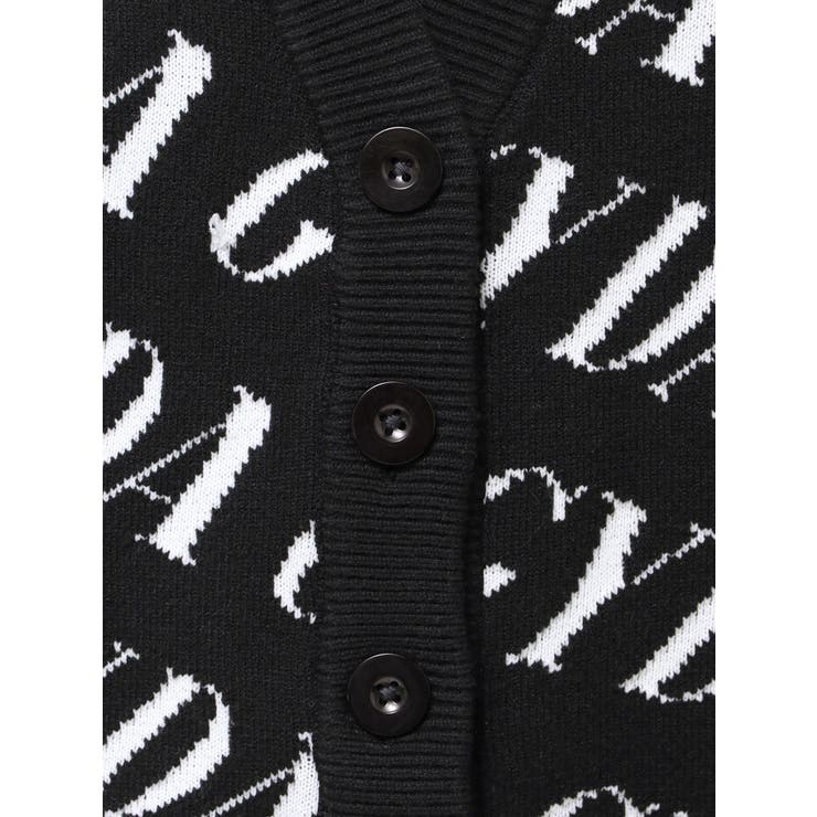 GYDA SLANT PATTERNニットカーディガン | GYDA | 詳細画像26 