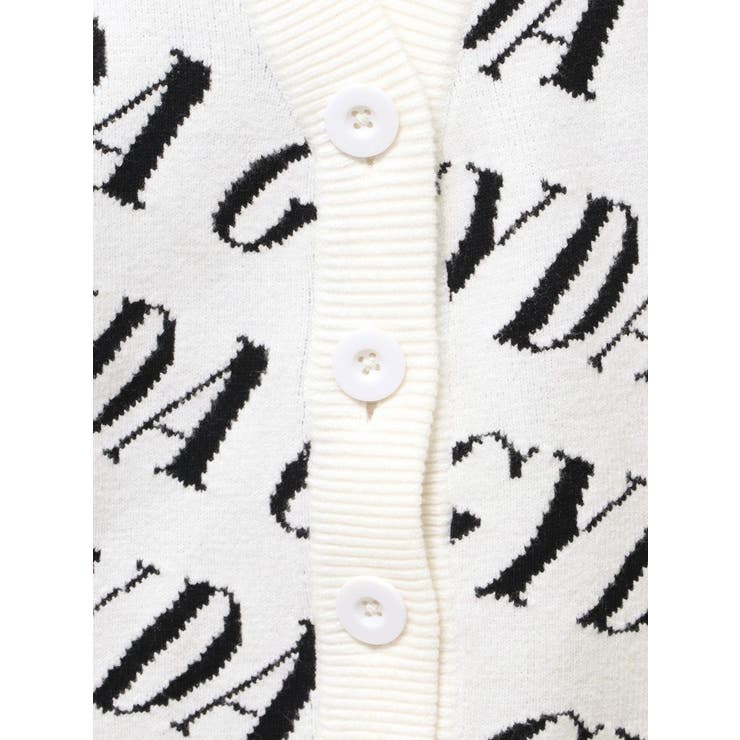 GYDA SLANT PATTERNニットカーディガン | GYDA | 詳細画像27 