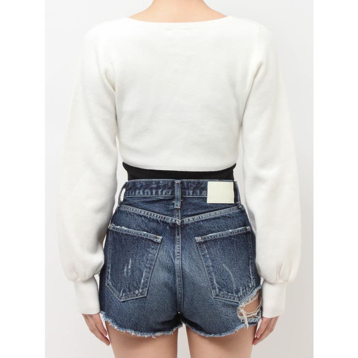 GG bijou beltニットボレロ | GYDA | 詳細画像15 