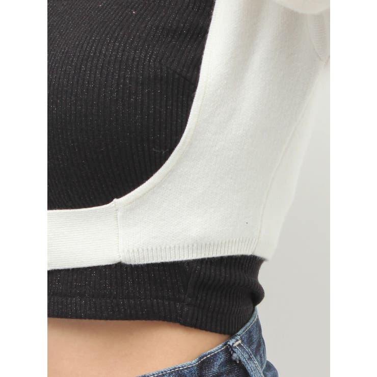 GG bijou beltニットボレロ | GYDA | 詳細画像18 