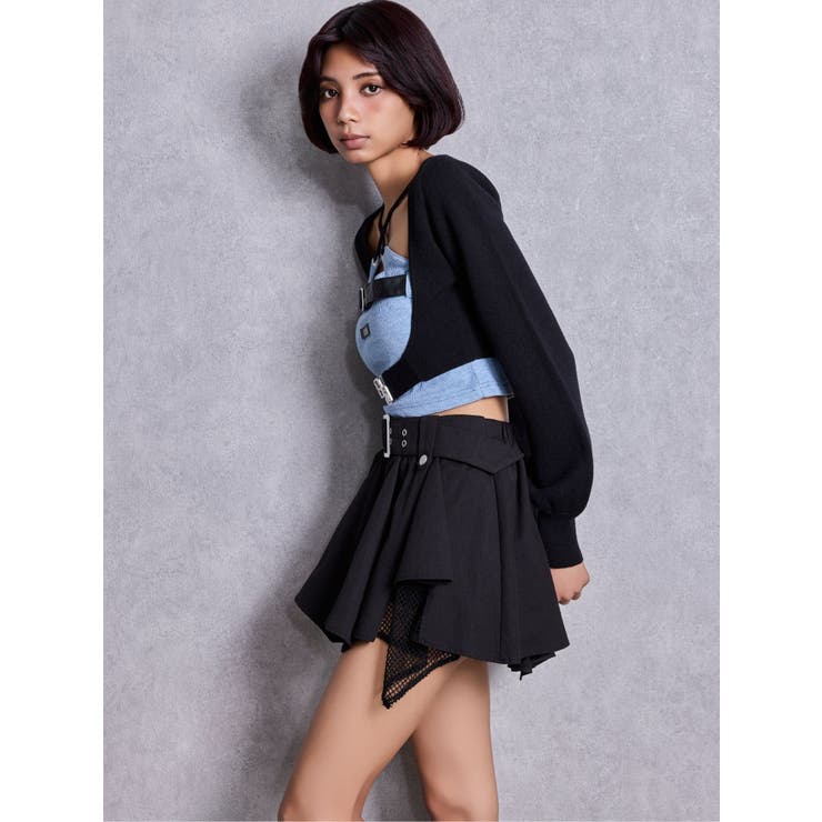 GG bijou beltニットボレロ | GYDA | 詳細画像3 