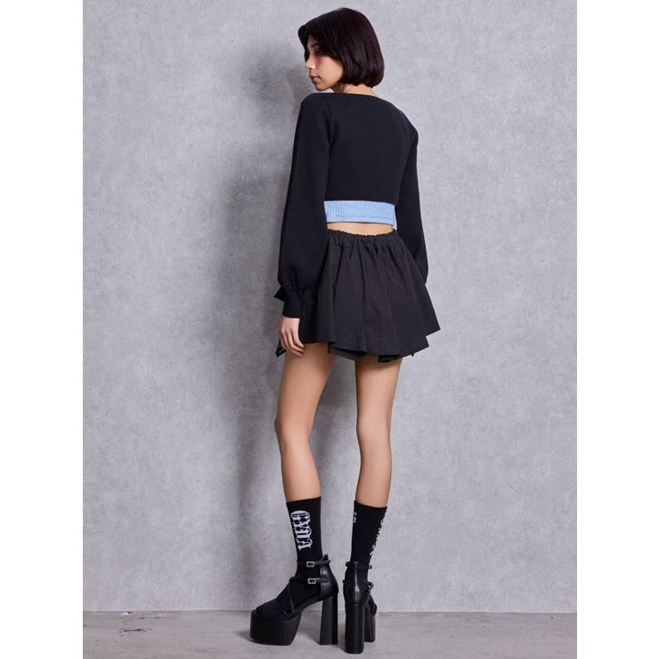 GG bijou beltニットボレロ | GYDA | 詳細画像7 